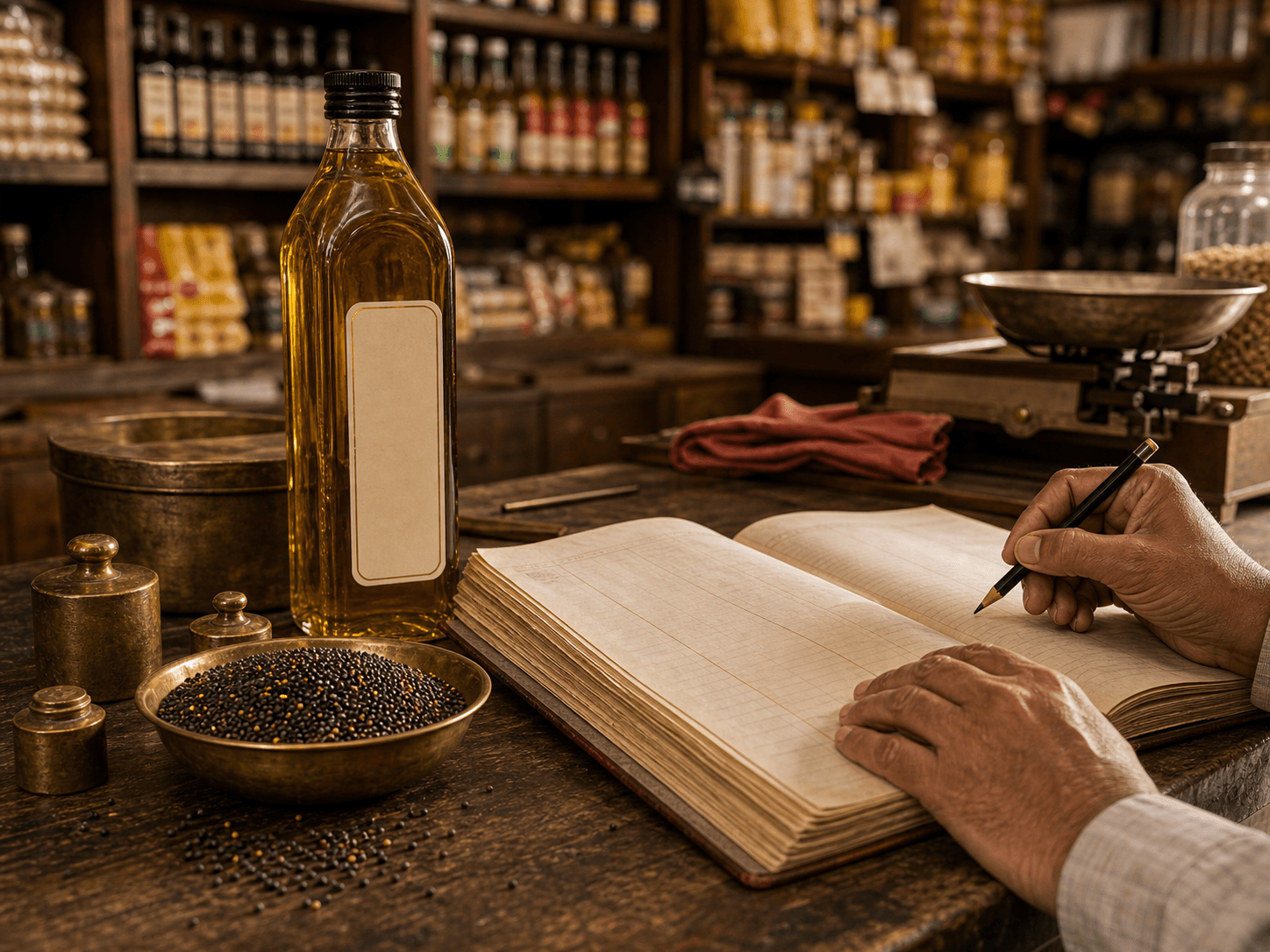 The Kirana Ledger: Forty Years Behind One Counter in Sadar Bazar