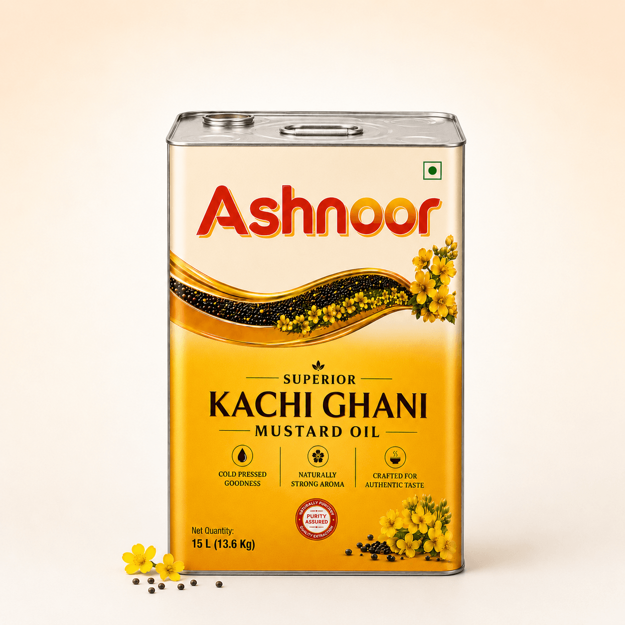 Ashnoor 15 Litres Tin