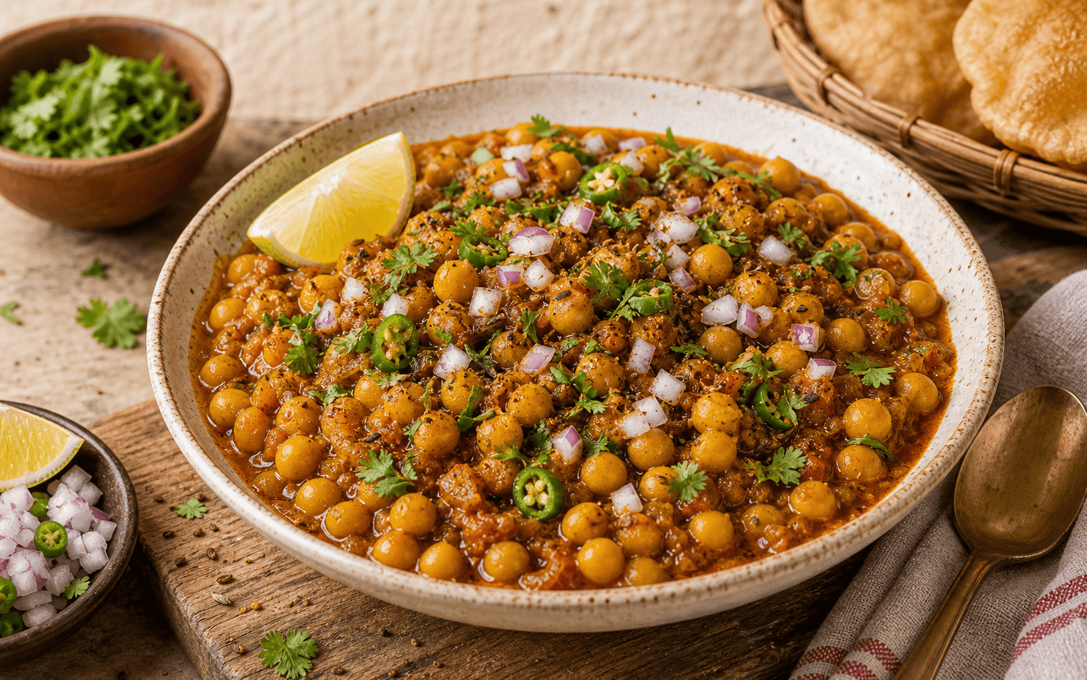 Matar Ghugni vegetarian recipe